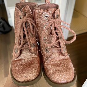 Girls combat boots
